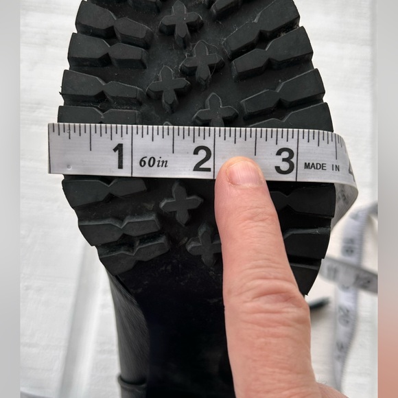 Vera Wang Catania Boots Lace Up‎ Detail Side Zip Size 7.5M - Picture 12 of 14